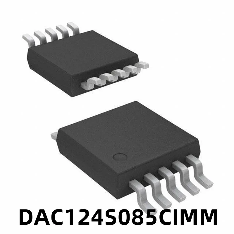 

1 шт. DAC124S085CIMM MSOP-10 с трафаретной печатью X66C новый оригинальный 12-битный чип кондиционера