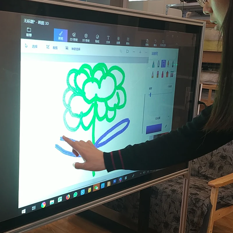 Folha multitoque capacitiva à prova d'água de 2025 polegadas com 10 20 32 40 pontos