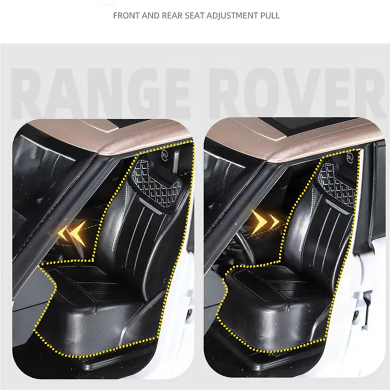 1/18 Land Range Rover Alloy Car Model Diecasts Metal Off-road Vehicles Car Model Sound Light Simulation Collection Kids Toy Gift