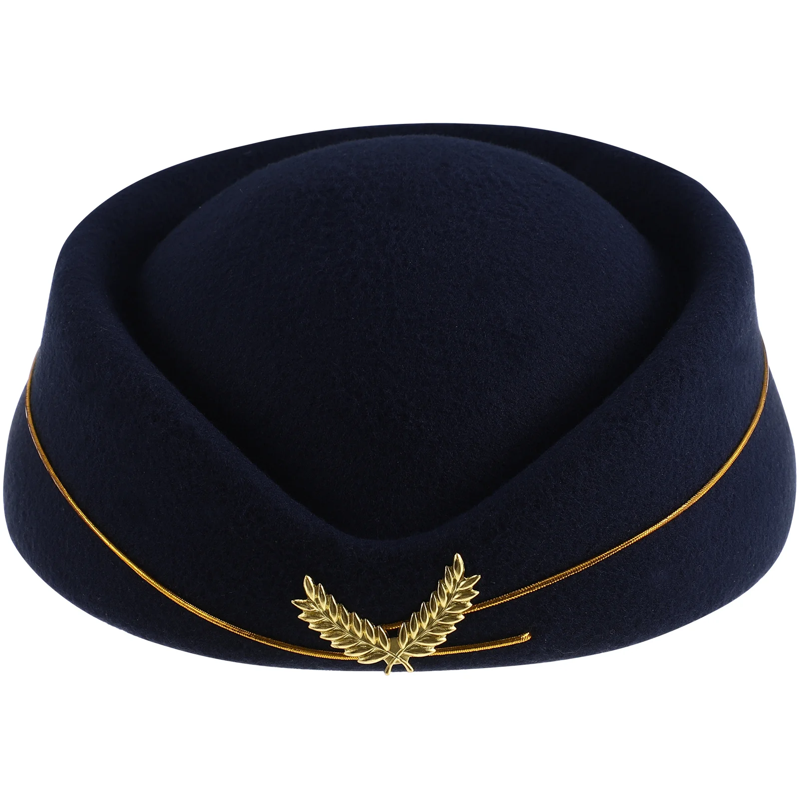 Women's Hats & Caps Flight Attendant Costume Pill Box Berets 2100X1700X850CM Air Stewardess Staff