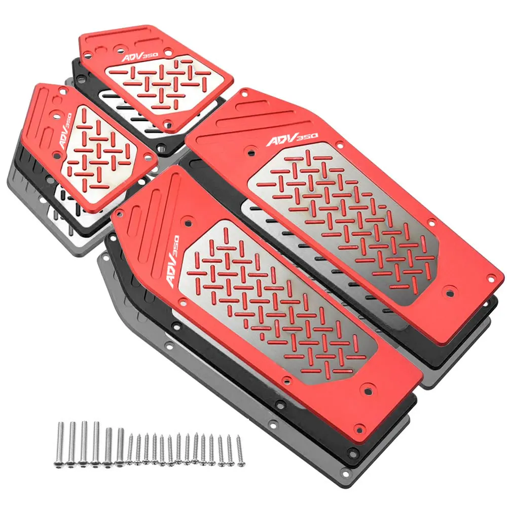 

For HONDA ADV350 ADV 350 adv-350 2022-2024 Motorcycle Accessories Scooter Foot Peg Step Footrest Footpads Pedals Plate Cover