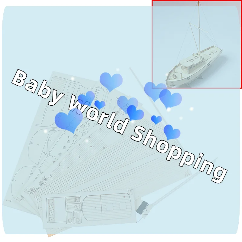 

Набор для сборки деревянной модели парусника 1:30, развивающая игрушка-головоломка, подарок