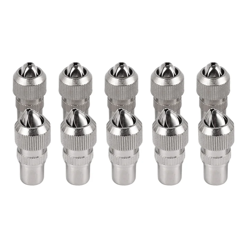 

ABGR-10Pcs (5 X Male, 5 X Female)TV Aerial Coaxial Cable Connectors Adaptor