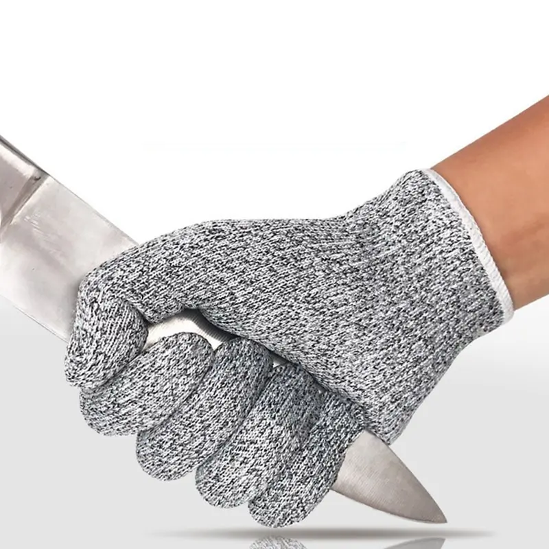 1 Pair Kitchen Gardening Hand Protective Gloves Butcher Meat Chopping Working Gloves Mittens Women Men's Safety Gloves