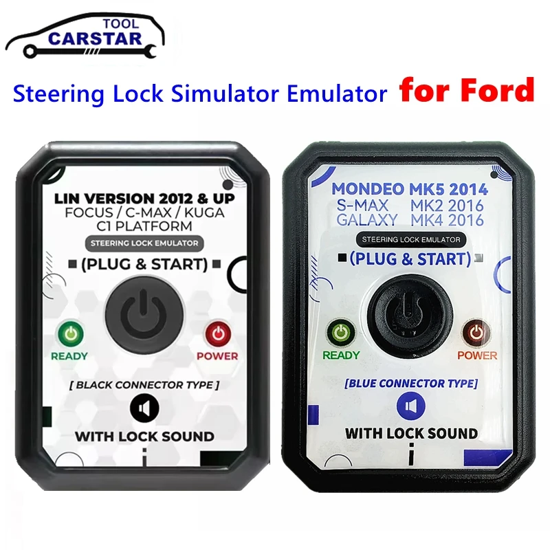 لمحاكي Ford Mondeo Fusion S-Max Galaxy مع صوت قفل لا يتطلب برمجة لمنصة Ford Focus C-Max Kuga C1 2012 #2