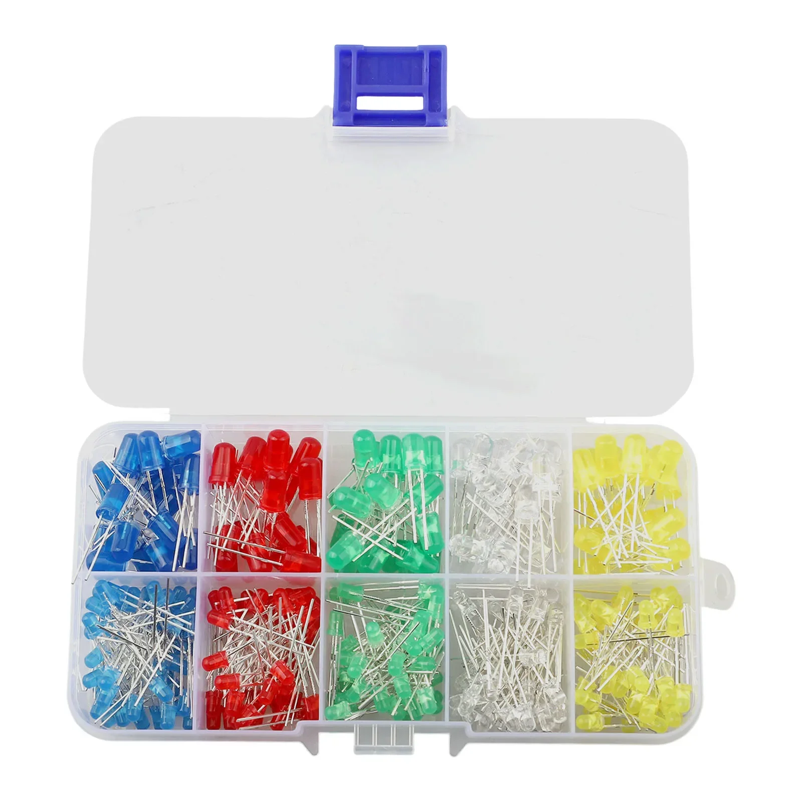 

3V LED Diodes 3mm 5mm LED Diode Assortment Positive And Negative Poles Wavelength Range Energy-saving High Brightness