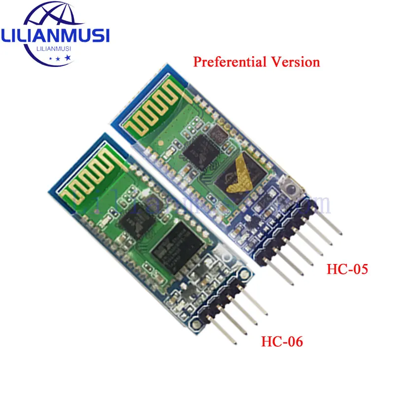 HC-05 HC 05 hc-06 HC 06 RF Wireless Bluetooth Transceiver Slave Module RS232 / TTL to UART converter and adapter for arduino