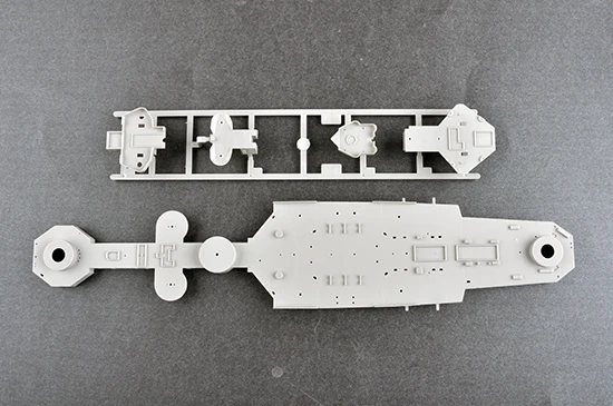 Trumpeter 05352 1:350 échelle HMS Kent cruiser lourd navire militaire assemblage en plastique jouet artisanat modèle Kit de construction