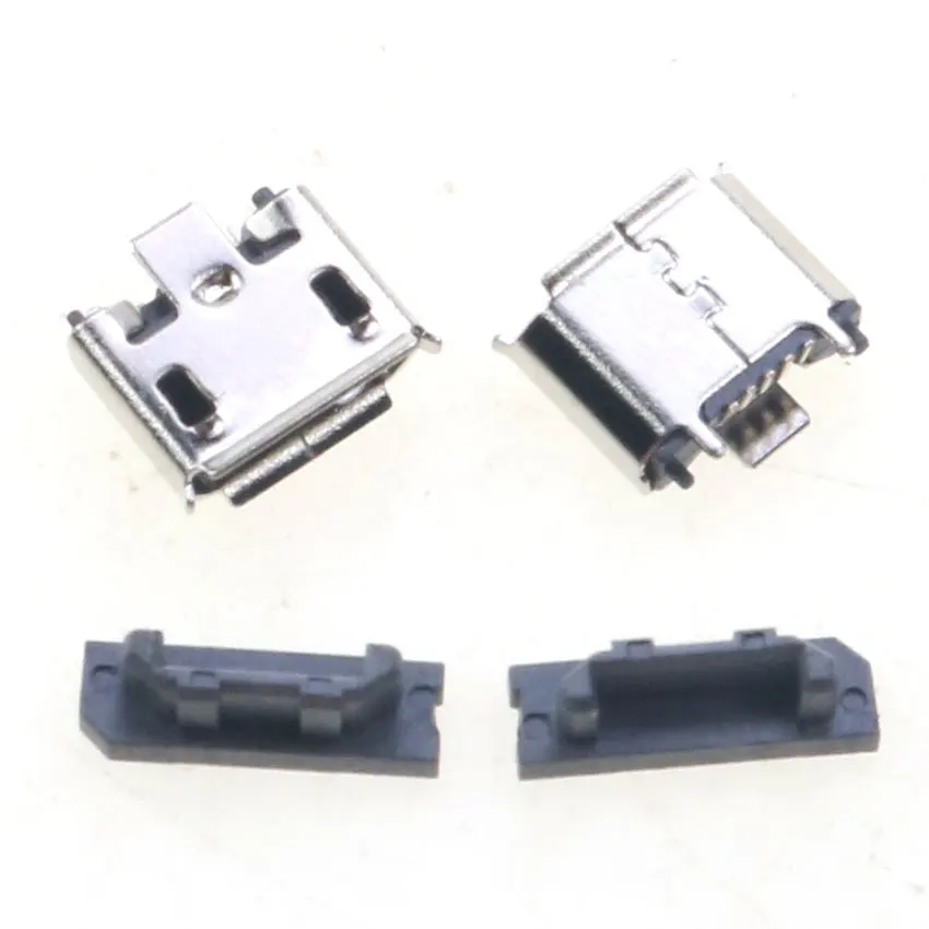 Cltgxdd 10-50 stücke Micro-USB-Buchse 5-polige 5p-Buchse 180-Grad-Vertikal-Patch-SMT-Ladeanschluss mit Staubs chutz – Detail 4