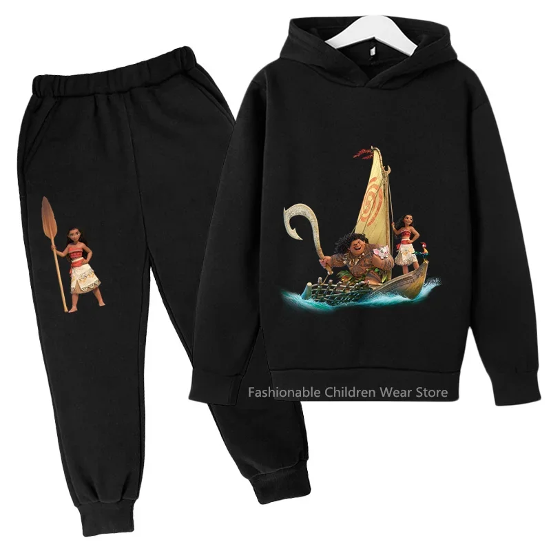 

Lovely Disney Moana Hoodie and Pants for Kids - Stylish and Functional for Boys and Girls' Casual Wear in Autumn and Spring