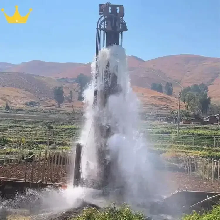 

Good Quality 150/200/300/400m Air Drilling Rig Water Well Drilling Rigs