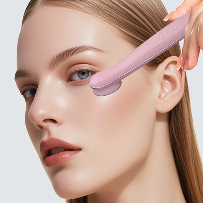 เครื่องนวดตาแบบสั่นสะเทือน 3 โหมด พร้อมความร้อน สำหรับดูแลดวงตา ยกกระชับใบหน้า ผ่อนคลาย พกพาสะดวก ใช้พอร์ต USB