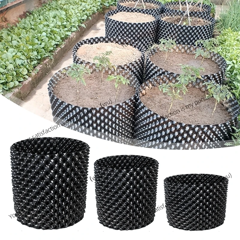 

Air pruned plants, root control, nursery pots, root culture containers, multi-size drainage pots