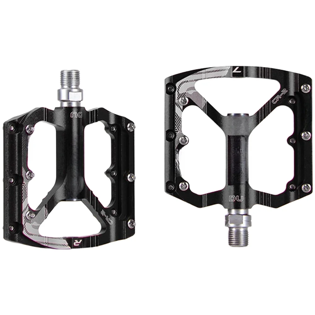 Aluminum Alloy Large Platform Bicycle Pedals Light CNC Machined With Bearings For Mountain Bike For Trail Riding Cycling Parts