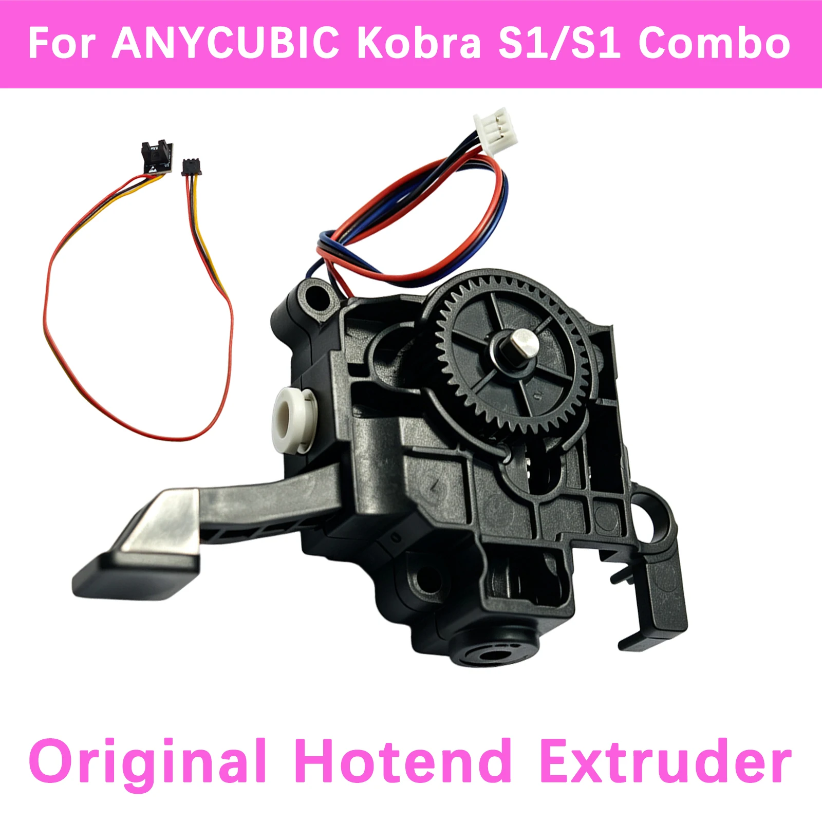 Official Original Hotend Extruder Assembly For ANYCUBIC Kobra S1/S1 Combo Material Break Detection Filament Cutter Detection