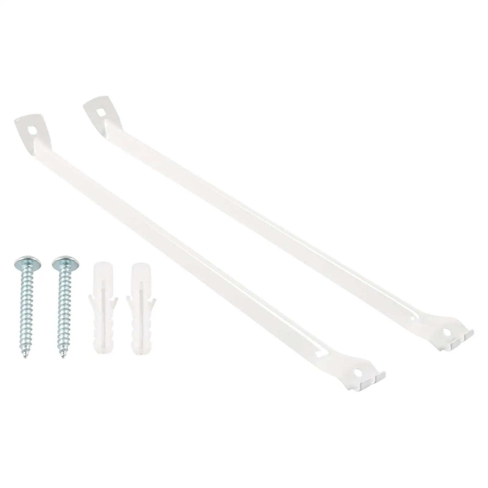 12 Inch Iron RV Shelf Support Bracket Durable Metal Frame for Motorhome Closet and Trailer Storage Use