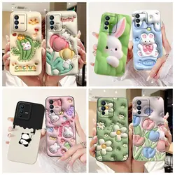 For Vivo V23 5G Case Soft Silicone Cute Patterned Cover Phone Cases For Vivo V 23 V23 V2130 V2303 Back Cover Funda ShockProof