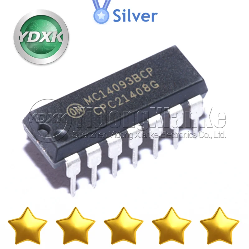 MC14093BCP DIP14 Electronic Components MC14081BCP MC14106BCP MC1445L MC14541BCP MC14561BCP New Original MC14584BCL