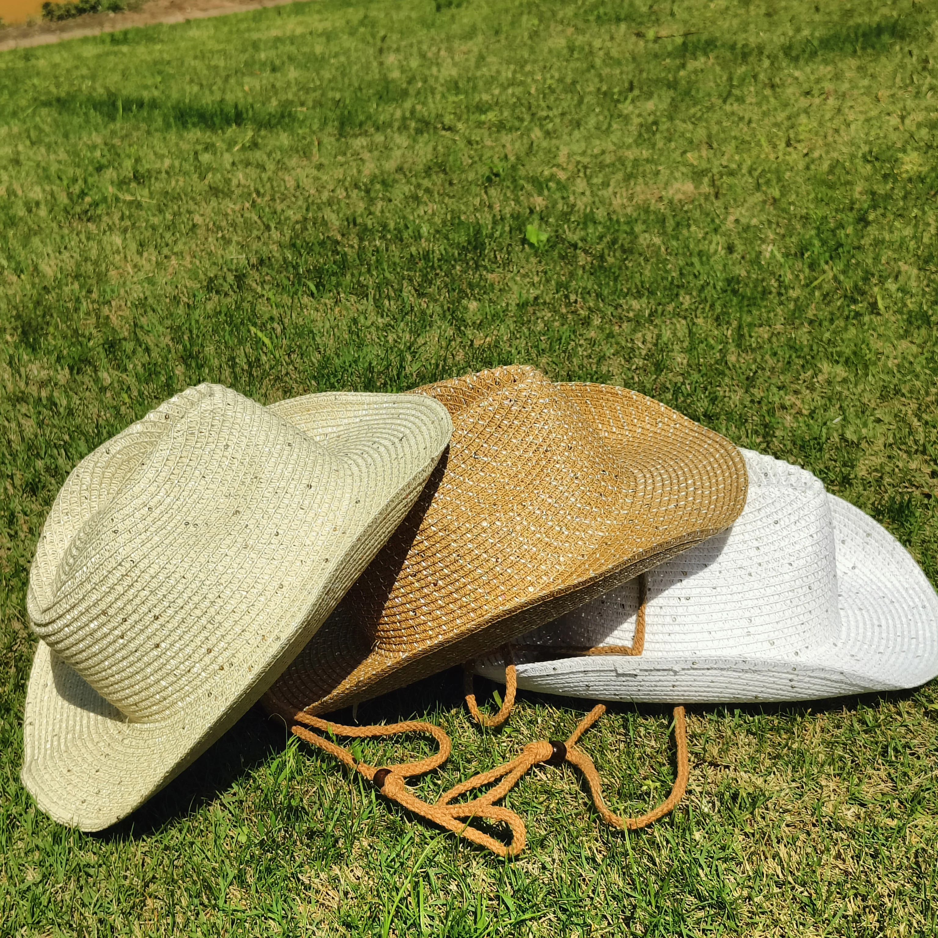 New Western Cowboy Straw hat women Fashion straw hat Party Outdoor summer cowboy Sunshade Jazz Hat sombrero vaquero hombr