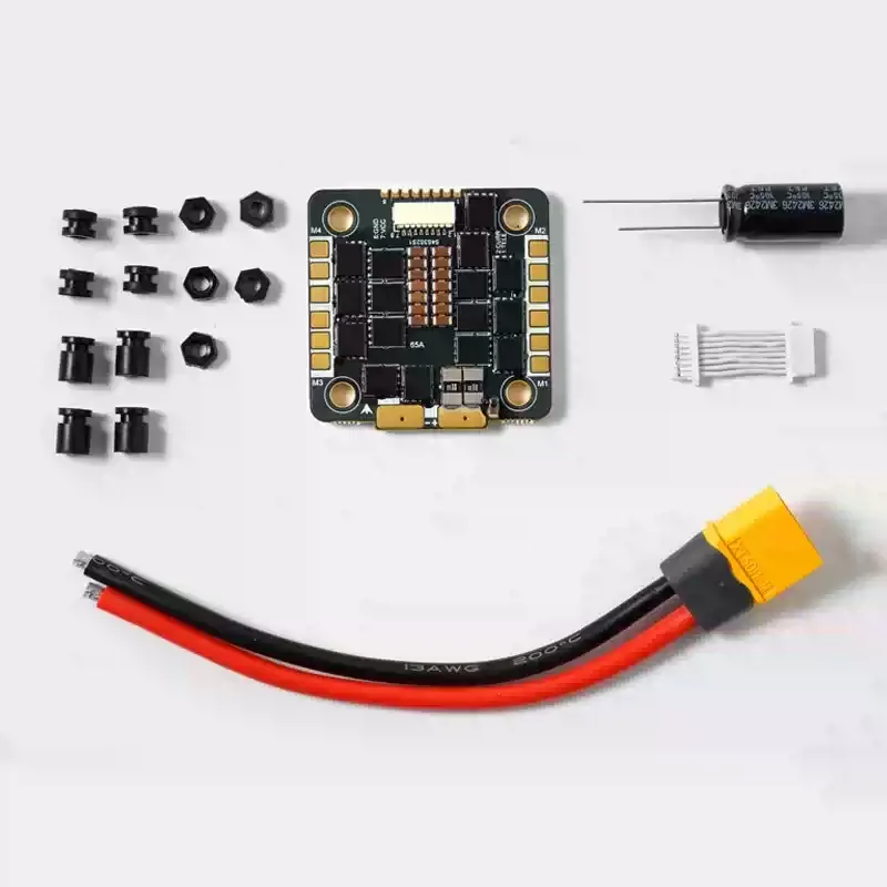 FOXEER Reaper 45A/60A/65A F4 4IN1 ESC 128K BLHeli32 100A Peak 9-40V 3-8S Lipo DShot1200 FPV Racing Drone Speed Controller