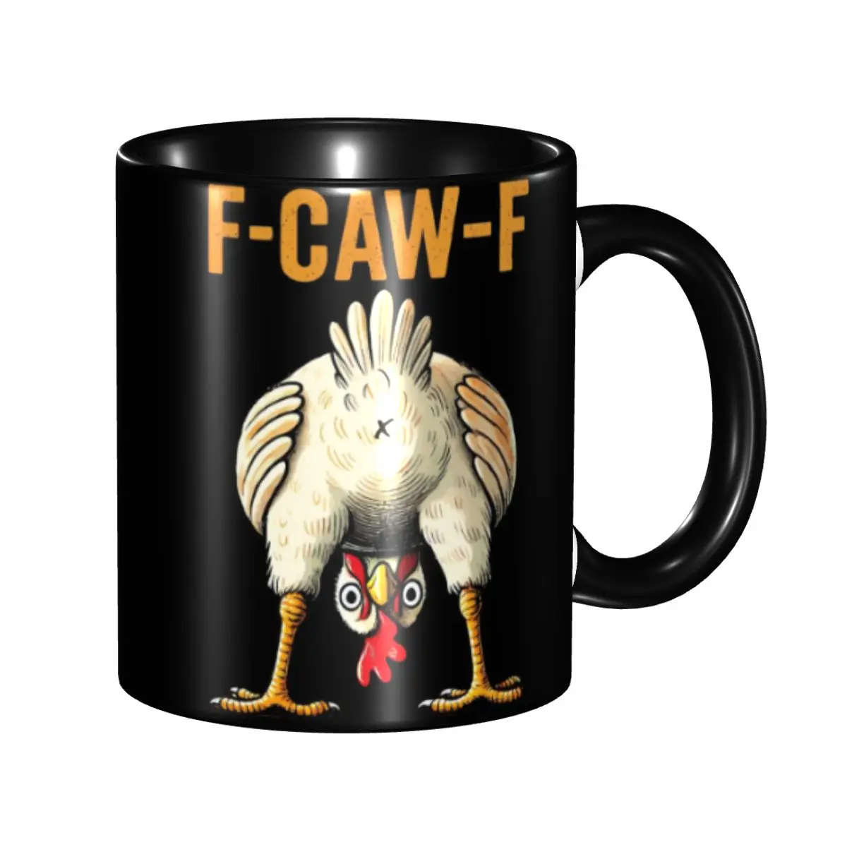 2025 Funny F-Caw-F Chicken FCAWF Merch Mug Cute Coffee Cup - AliExpress 15