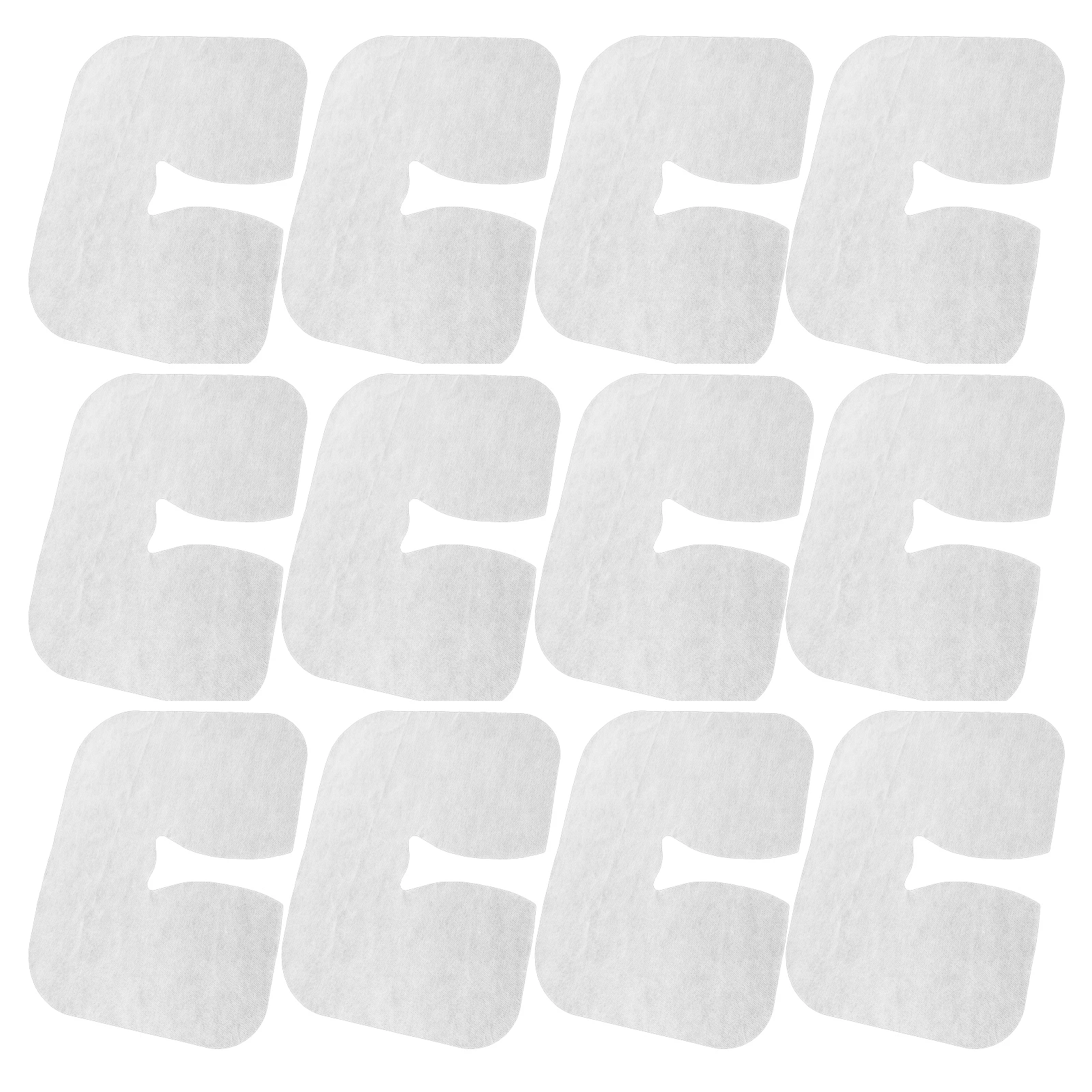 

600Pcs Disposable Headrest Covers Non-Woven Face Pillow Mats for Massage Beds Spa Facial Therapy Universal Fit Ergonomic Design