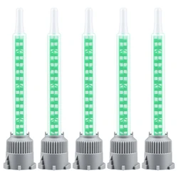 10/20/50pcs Epoxy Adhesive Mixing Nozzle Static Mixing Nozzle Mb6-16 Mixing Tube (1:1Ratio) for AB Glue Gun Liquid Mixer