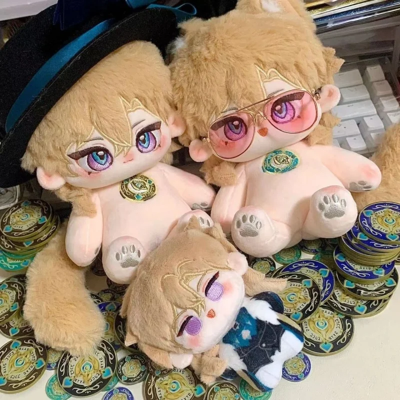 Anime Aventurine Honkai: Star Rail 20cm Nude Body Plush Doll Toys Soft Stuffed Plushie a7164