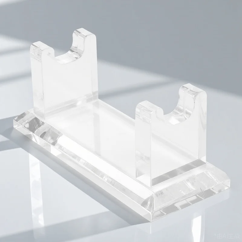 حامل عرض أكريليك رف تخزين شفاف للمنزل والمكتب والمدرسة يستخدم حامل قلم منظم فرشاة ماكياج المكتب