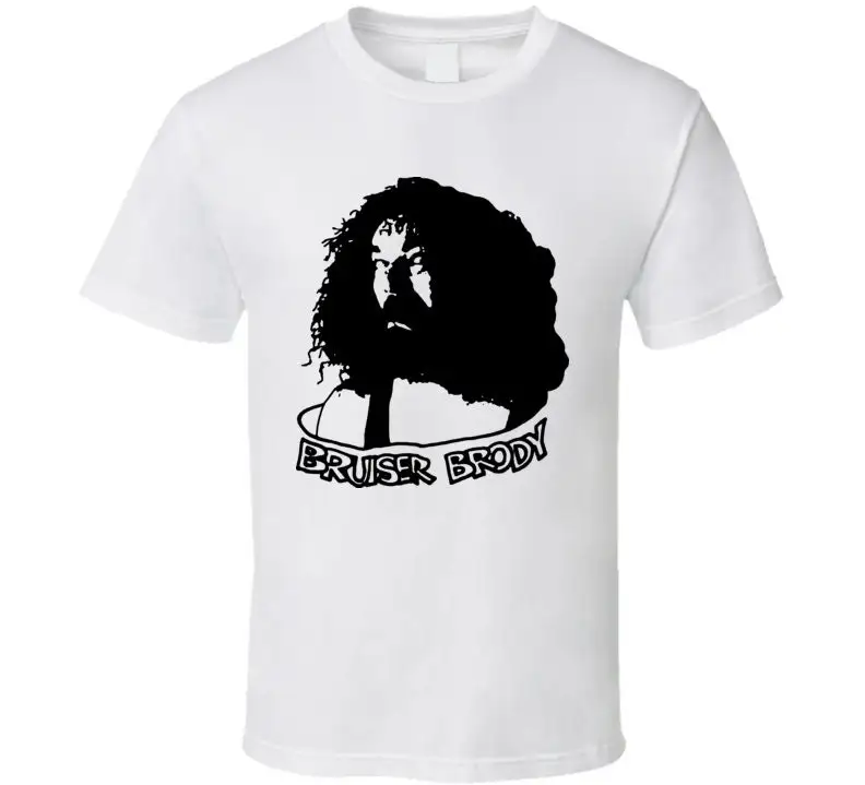 Brusier Brody Retro Wrestling T Shirt