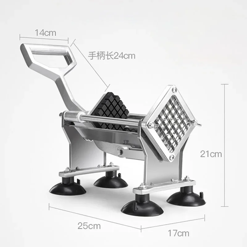 

HOT Stainless Steel French Home Kitchen Fry Fries Potato Chips Strip Cutting Cutter Machine Maker potatoes tools