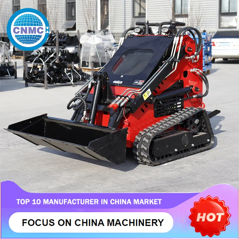 Mini minipala di alta qualità con binari e cabina Certificazione EPA Vendite dirette in fabbrica per giardino agricolo Facile da usare