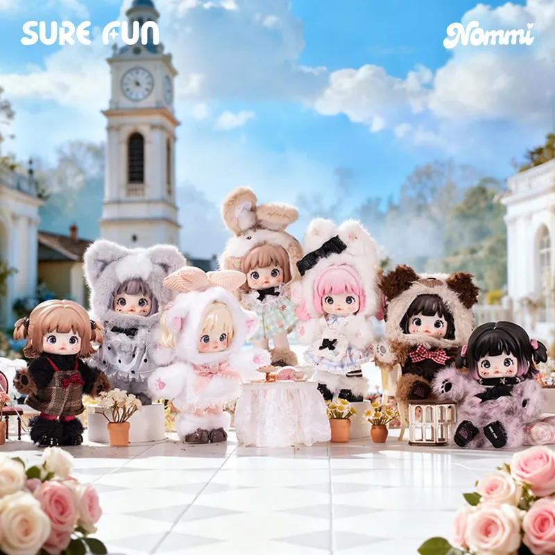 

Surefun Nommi Plush Movable Figure Blind Box Forest Country Series Fluffy Collectible Toy Gift For Adult Home Collection