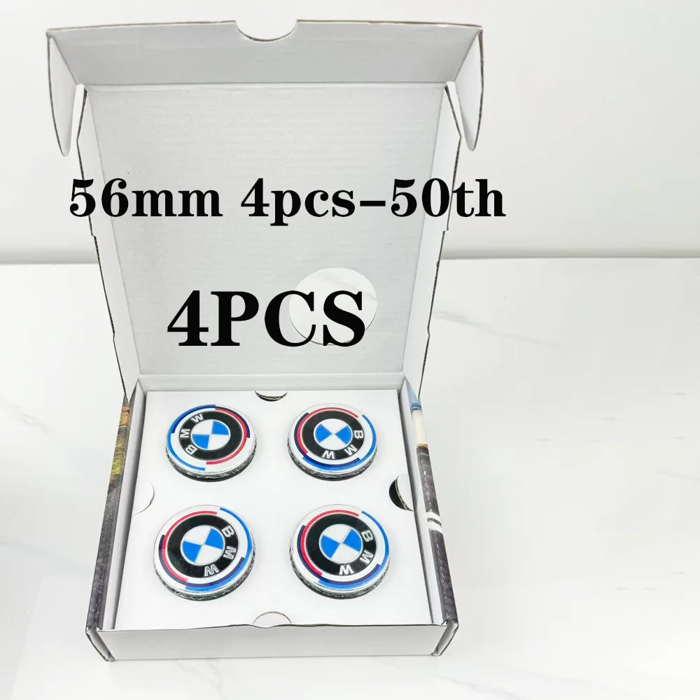 BMW M X2 X1 X3 X5 X6 X7 E60 E92 E71 E70 E46 F18 4-delige zwevende 56mm 68mm auto wielnaafkap vervangende accessoires