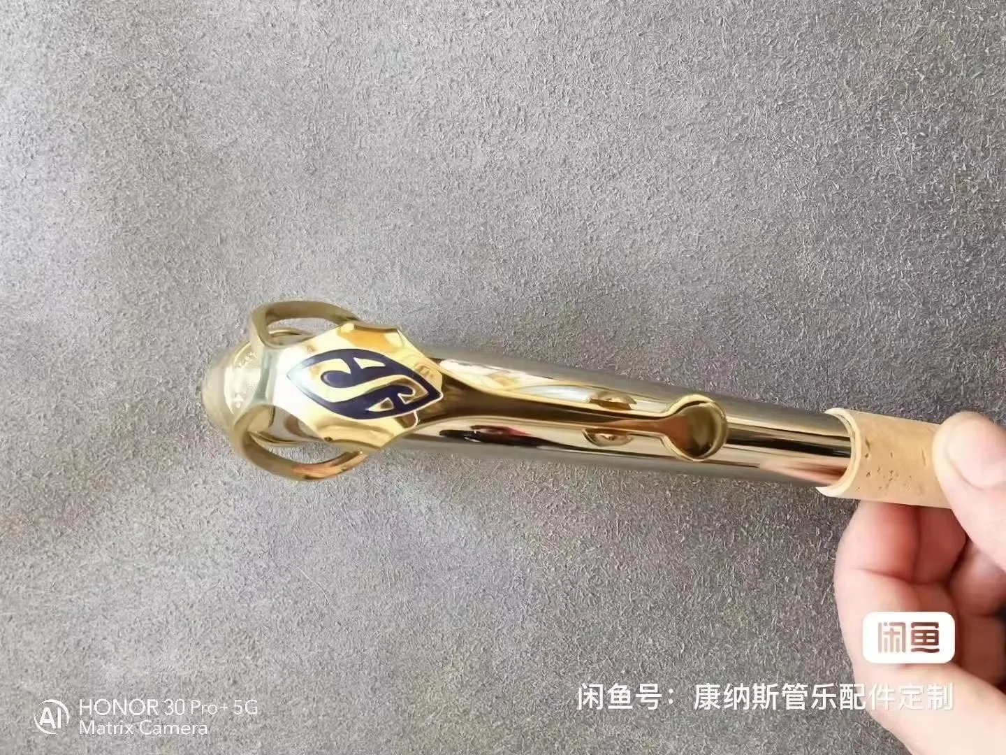 

White Copper Alto Saxophone with Curved Neck Interface Diameter 24.5mm Professional Musical Instrument for Musician