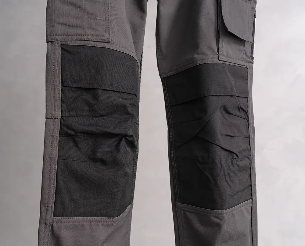 Splicing Fabric Multi Bag Work Pants, British Tactical Pants, Functional Work Pants