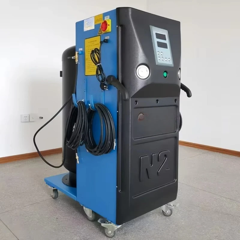 FS-7000 Fully Automatic Car Tire Nitrogen Inflator Simultaneously Charges 4 Tires High Precision Automotive Tire Inflating Machi