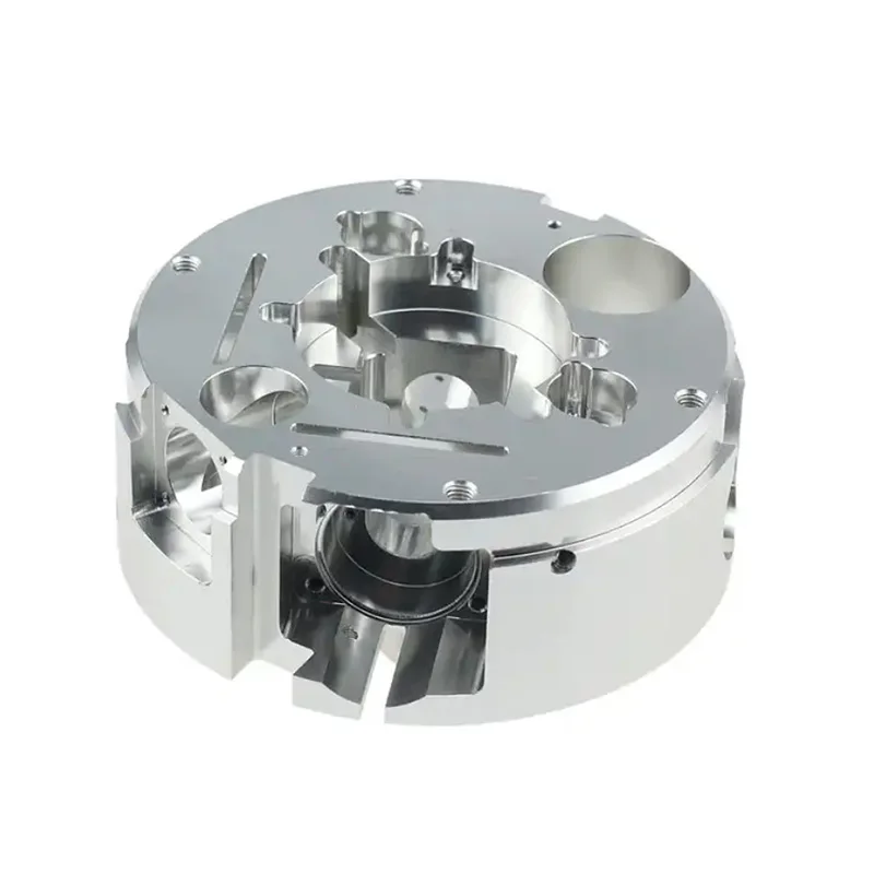 

Aluminum alloy CNC machining precision mechanical cavity base Circular member Mechanical disc body