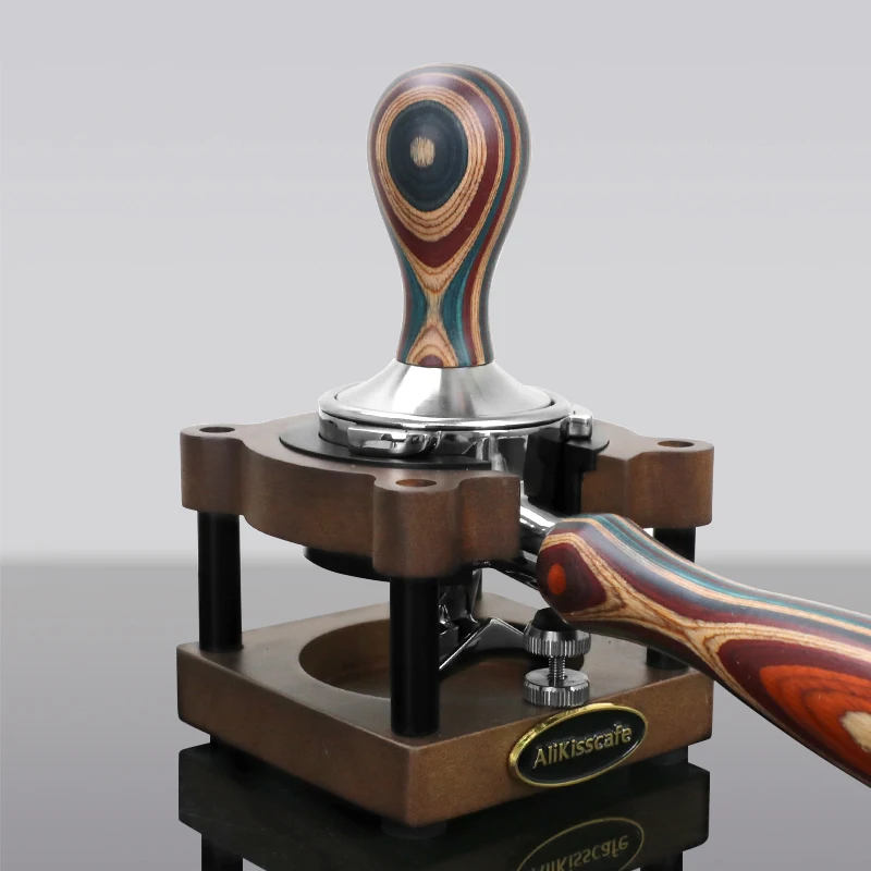 Coffee Tamper 51MM 53MM 57mm 58.5MM For Delonghi Breville Lelit E61 54mm Portafilter Espresso Accessories Corner Barista Tools
