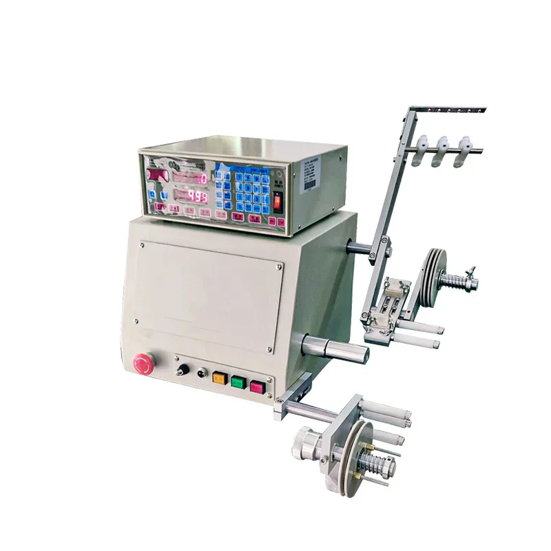 Automatic transformer coil copper sorting winding machine copper enameled wire iron wie double axis winding machine
