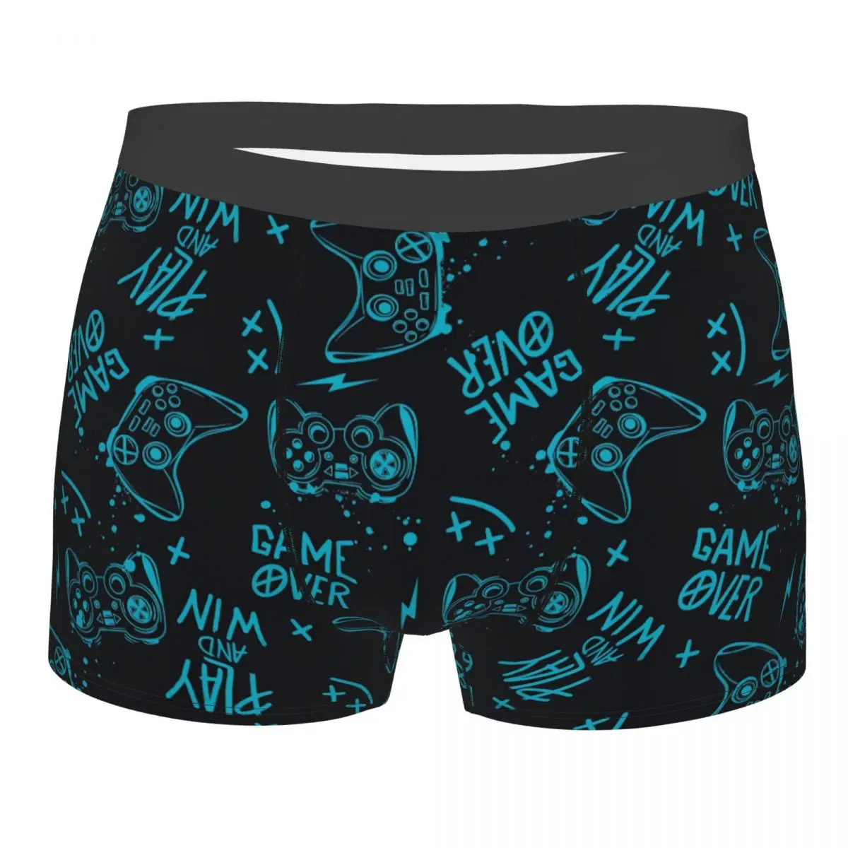 

Men Video Game Gaming Controller Underwear Funny Boxer Shorts Panties Homme Soft Underpants