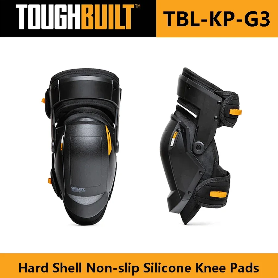 TOUGHBUILT TBL-KP-G3 Thigh Support Stabilization Knee Pads One-color Non-slip Silicone Knee Pads Adjustable Knee Protection Tool