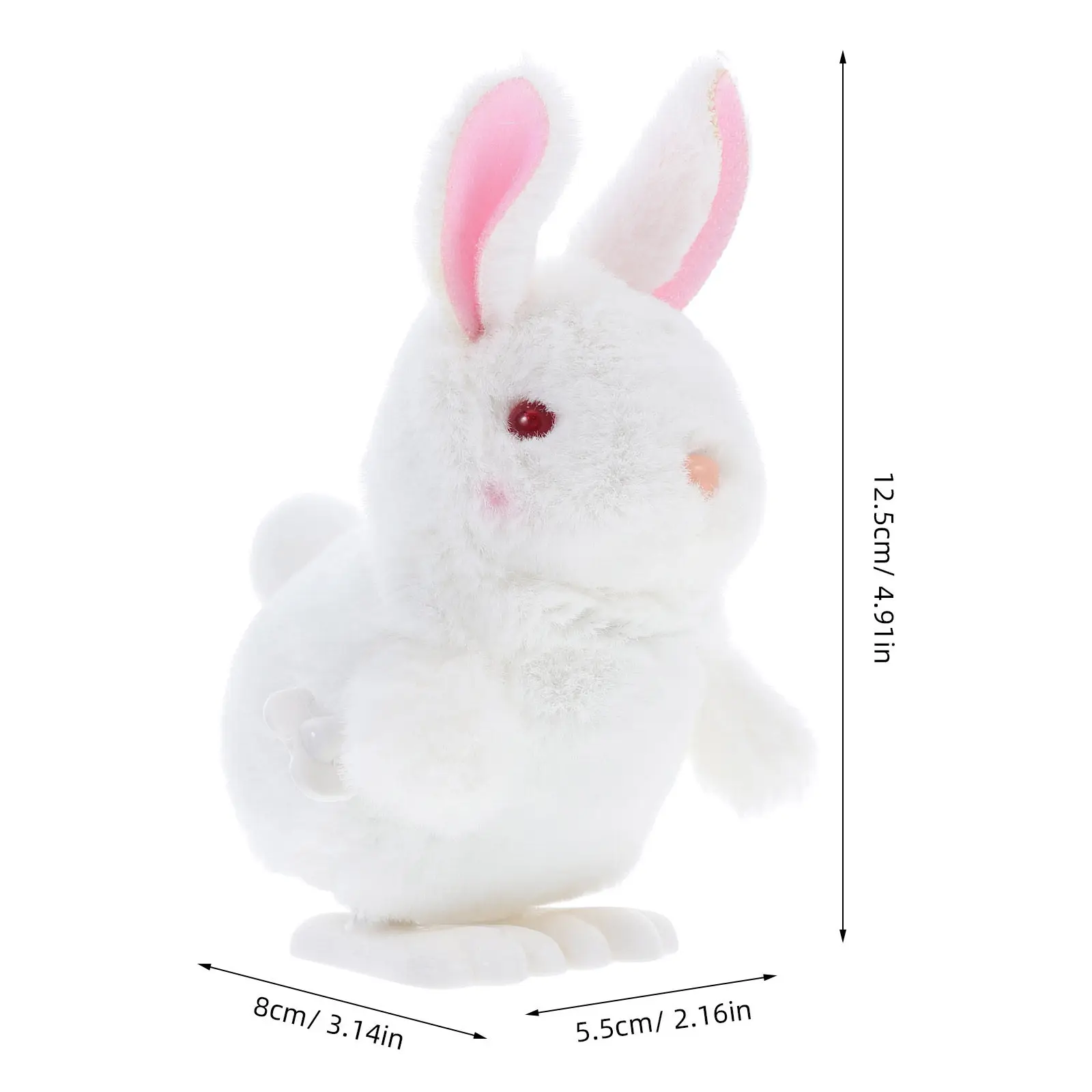 Wind Up Animal Character Lovely Easter Jumper Interactive Clockwork Mechanism Party Favor Shape Element Portable Novelty