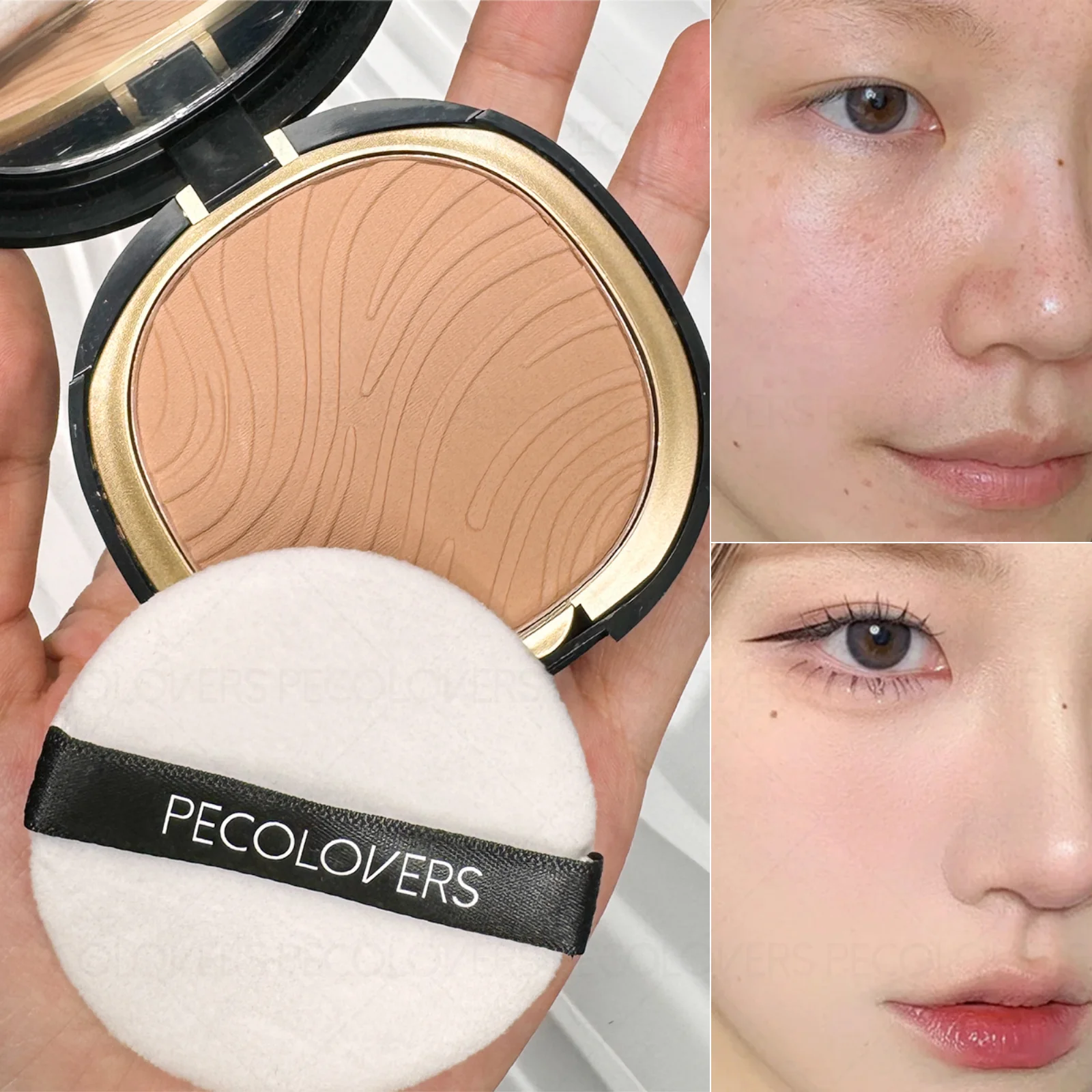 1PC Droge Concealer Matte Poeder, Set Make-up, Controle Olie, Duurzaam, Onzichtbare Poriën, Houd de huid in een natuurlijke en verfrissende staat