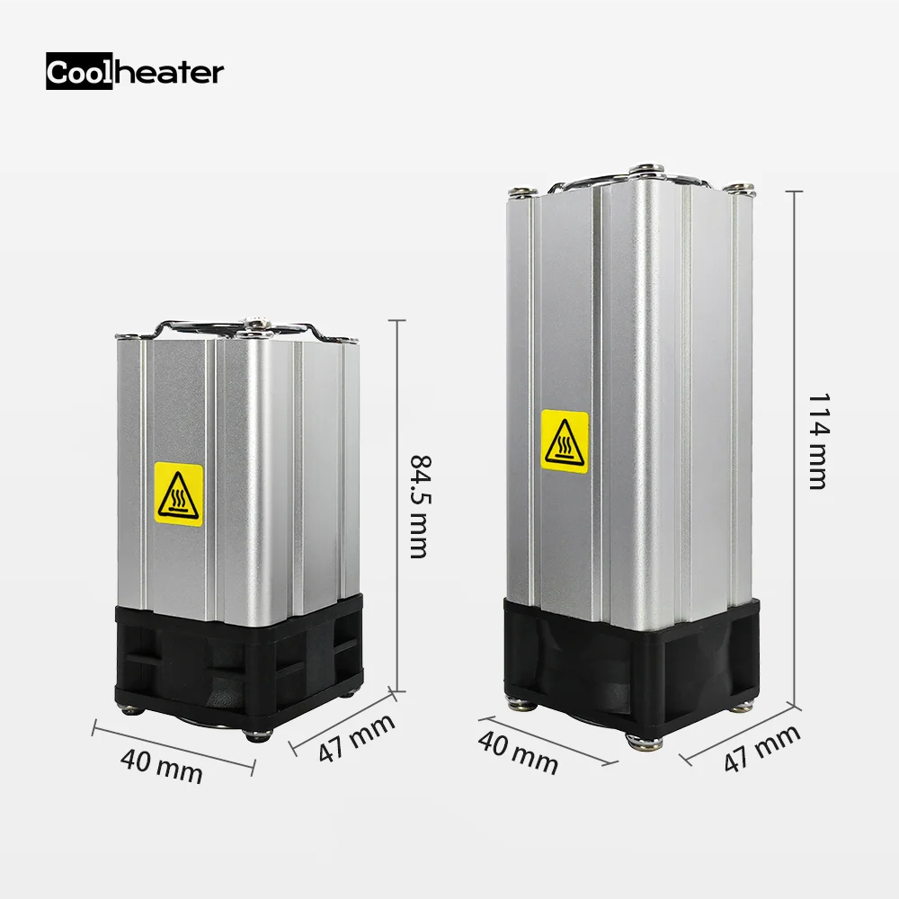50W 100W Cabinet Mini Industrial electric DC24V Ptc Fan Heater