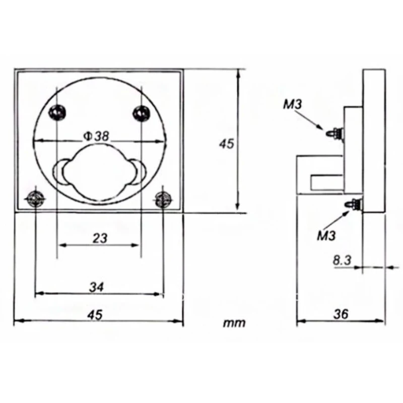 91C4-UA DC Pointer type Ammeter 50A -0 - 50A 100A -0 - 100A 200A -0 - 200A 300A -0 - 300A Analog Mechanics Plate table