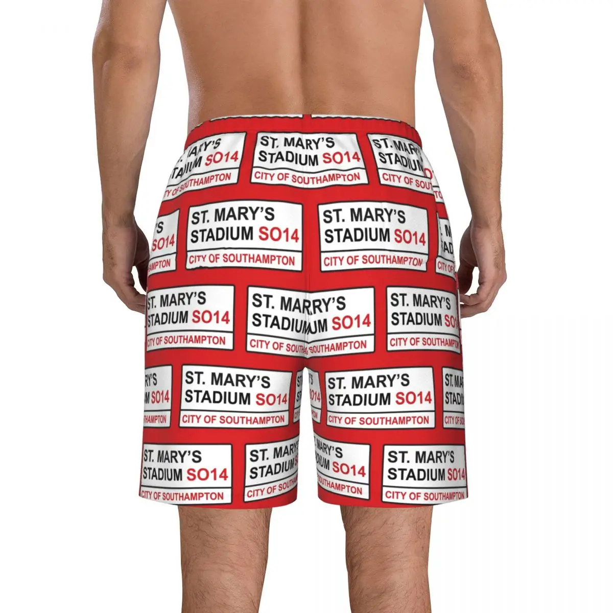 Southampton Football Team St. Mary's Stadium Street Sign Trunks Beach Board Shorts Casual Quick Dry Swimming Summer Men Pants