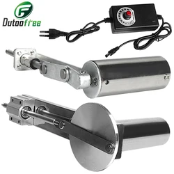 Upgrade Reciprocating Shaft Metal Telescopic Linear Actuator 39mm/60mm Stroke All Metal Body Mini Telescopic Linear Actuator