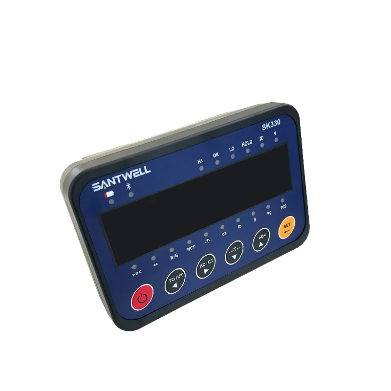 

Весы напольные платформенные SK330 RS232 с большим экраном, из нержавеющей стали, IP68, с индикатором, хит продаж