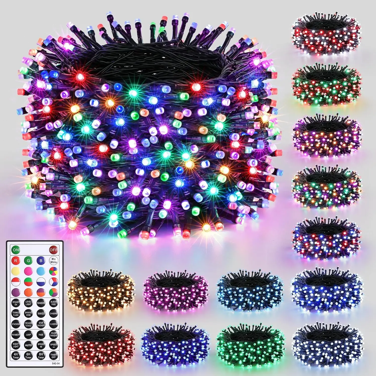 String Lights LED Waterproof, Dimmable, Shatterproof, Vintage Edison Backyard Patio Warm White
